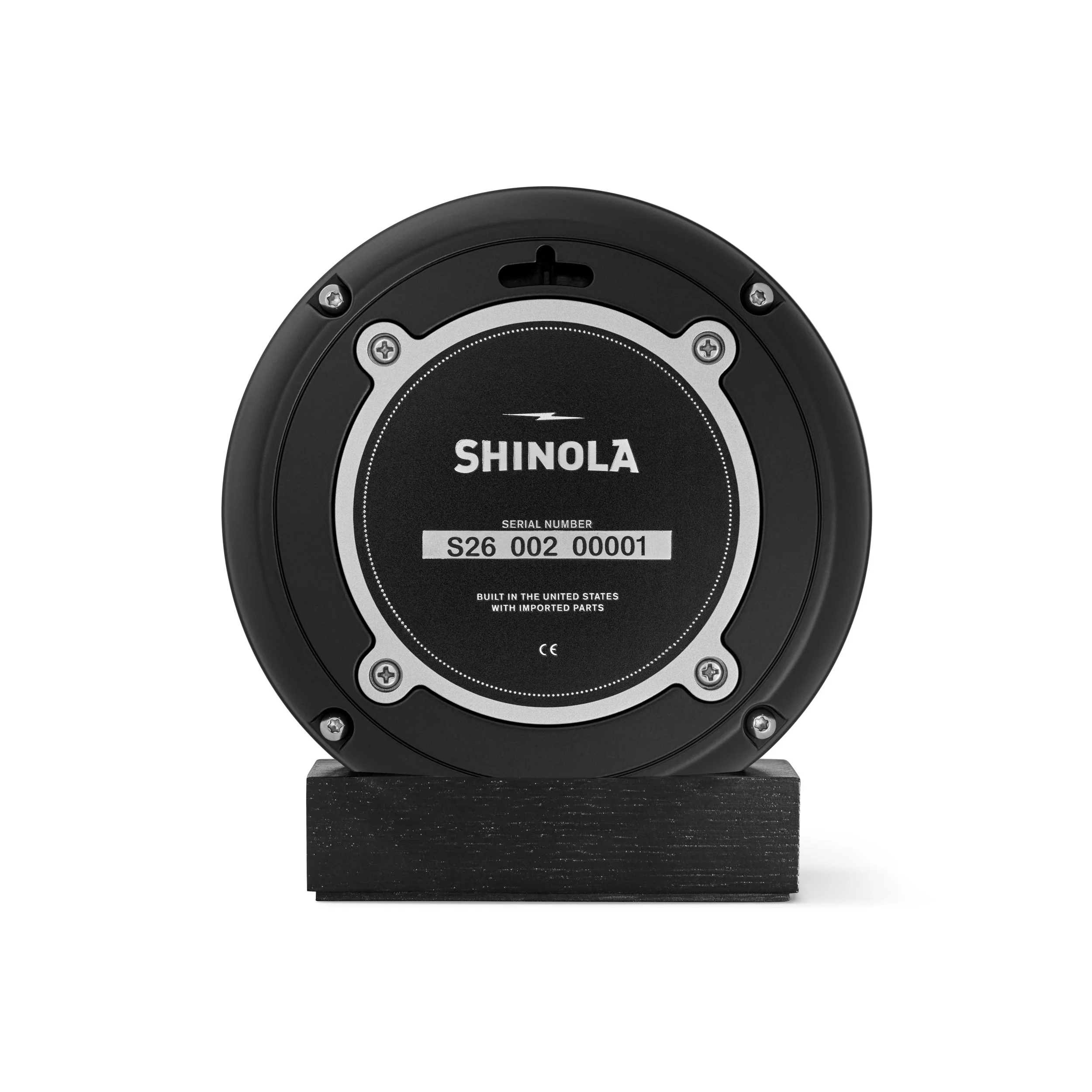 Shinola RunWell 6" Desk Clock - Image 8