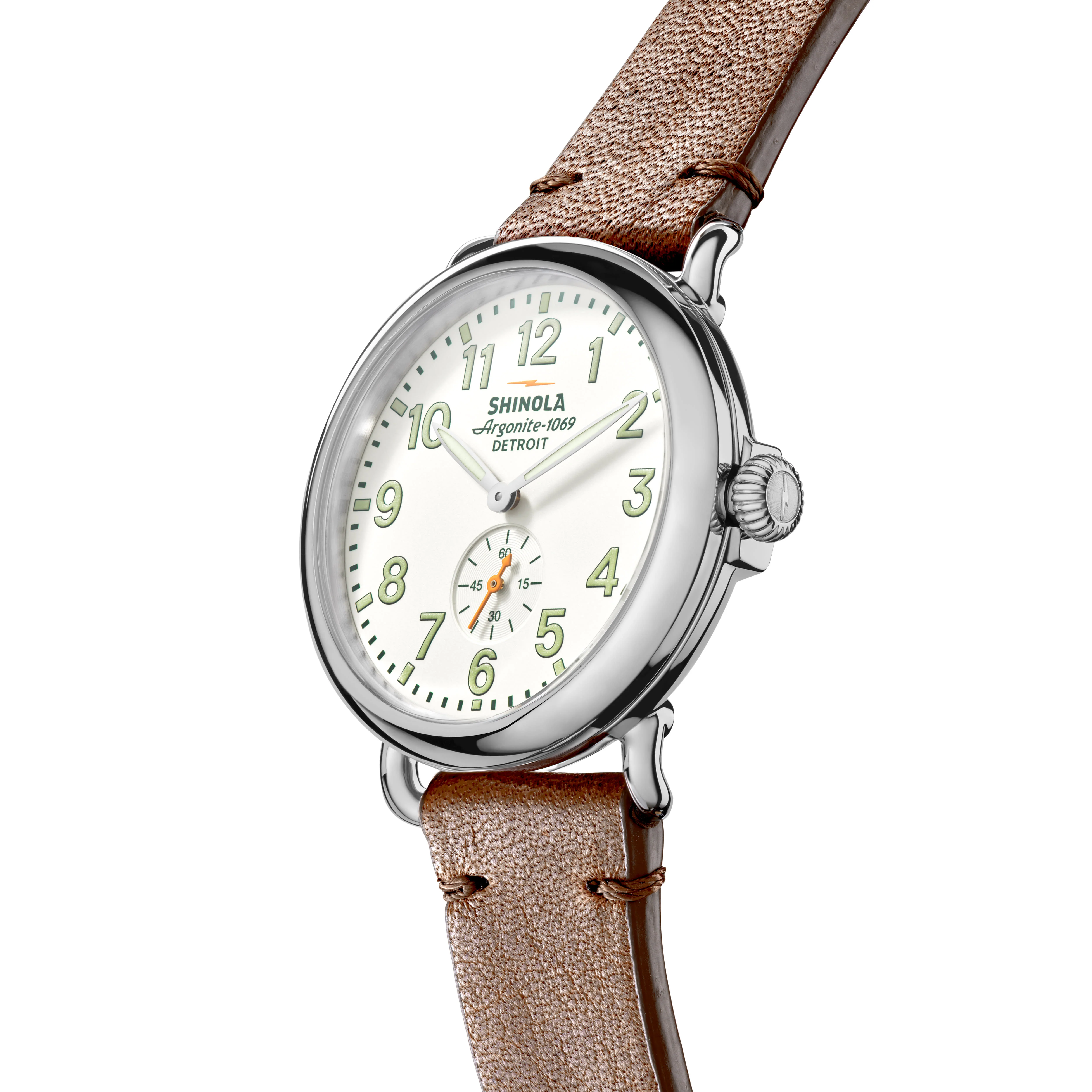 Shinola Runwell Sub Second 41MM with British Tan Strap - Image 2