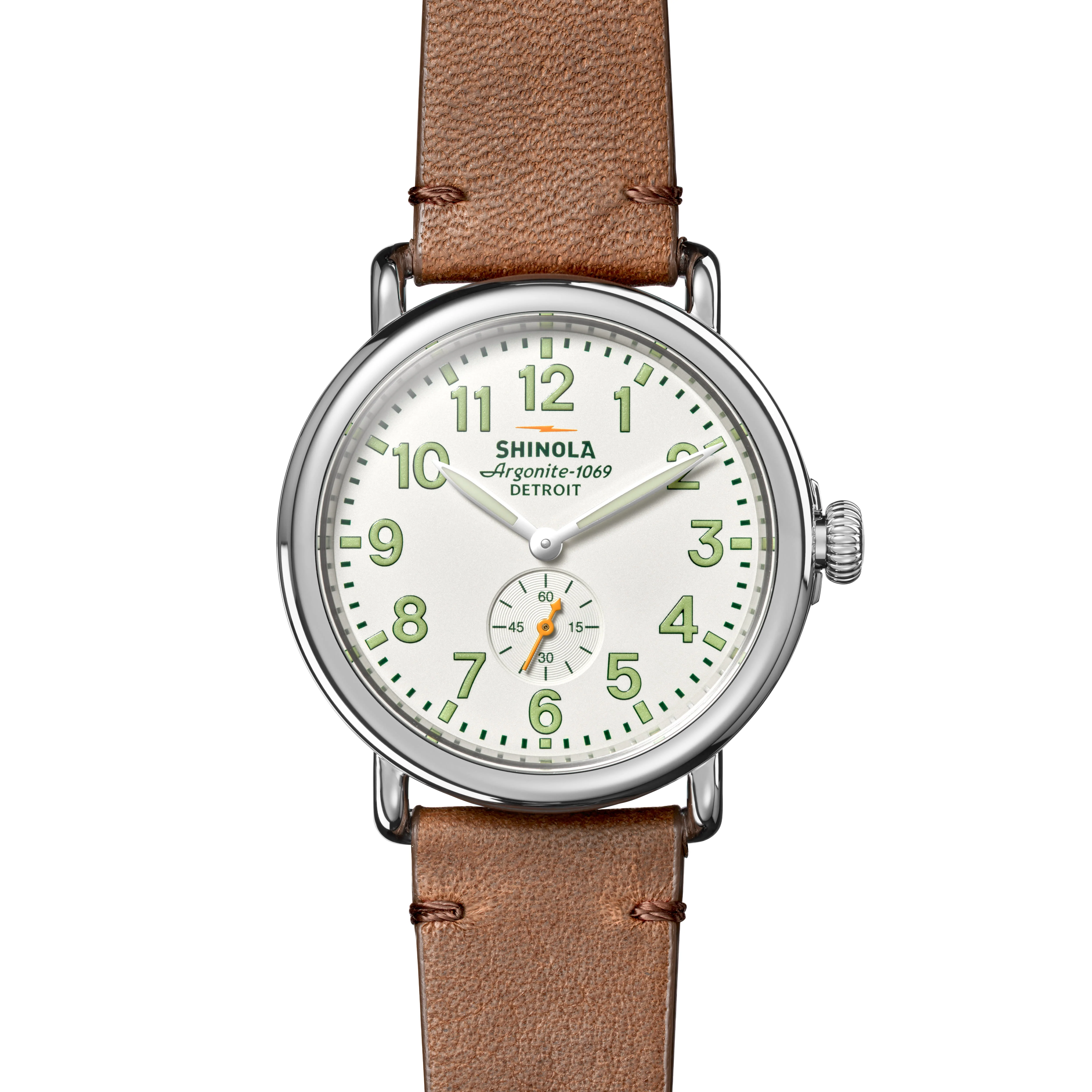 Shinola Runwell Sub Second 41MM with British Tan Strap - Image 3