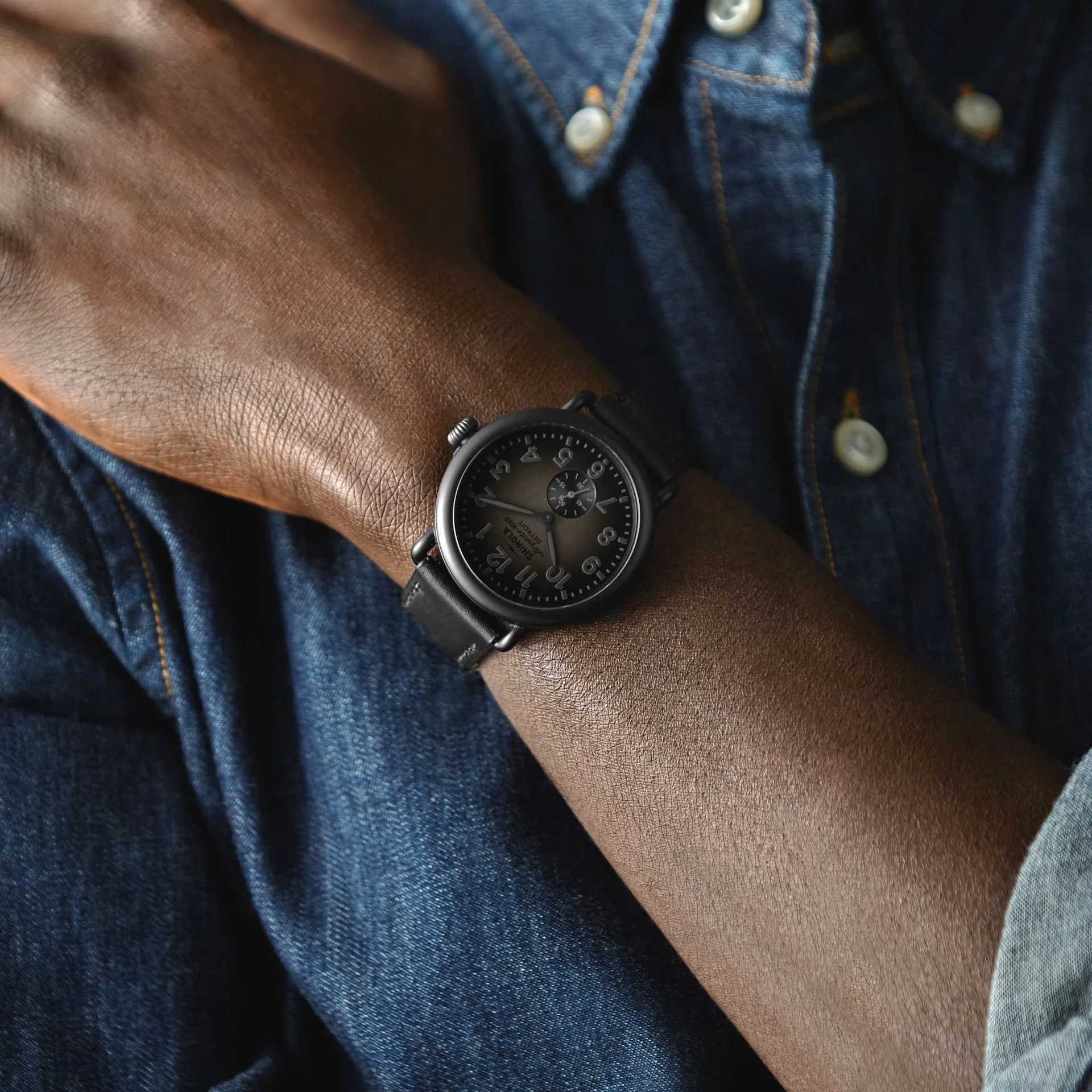 Shinola Runwell Sub Second Watch (41mm) - Image 2