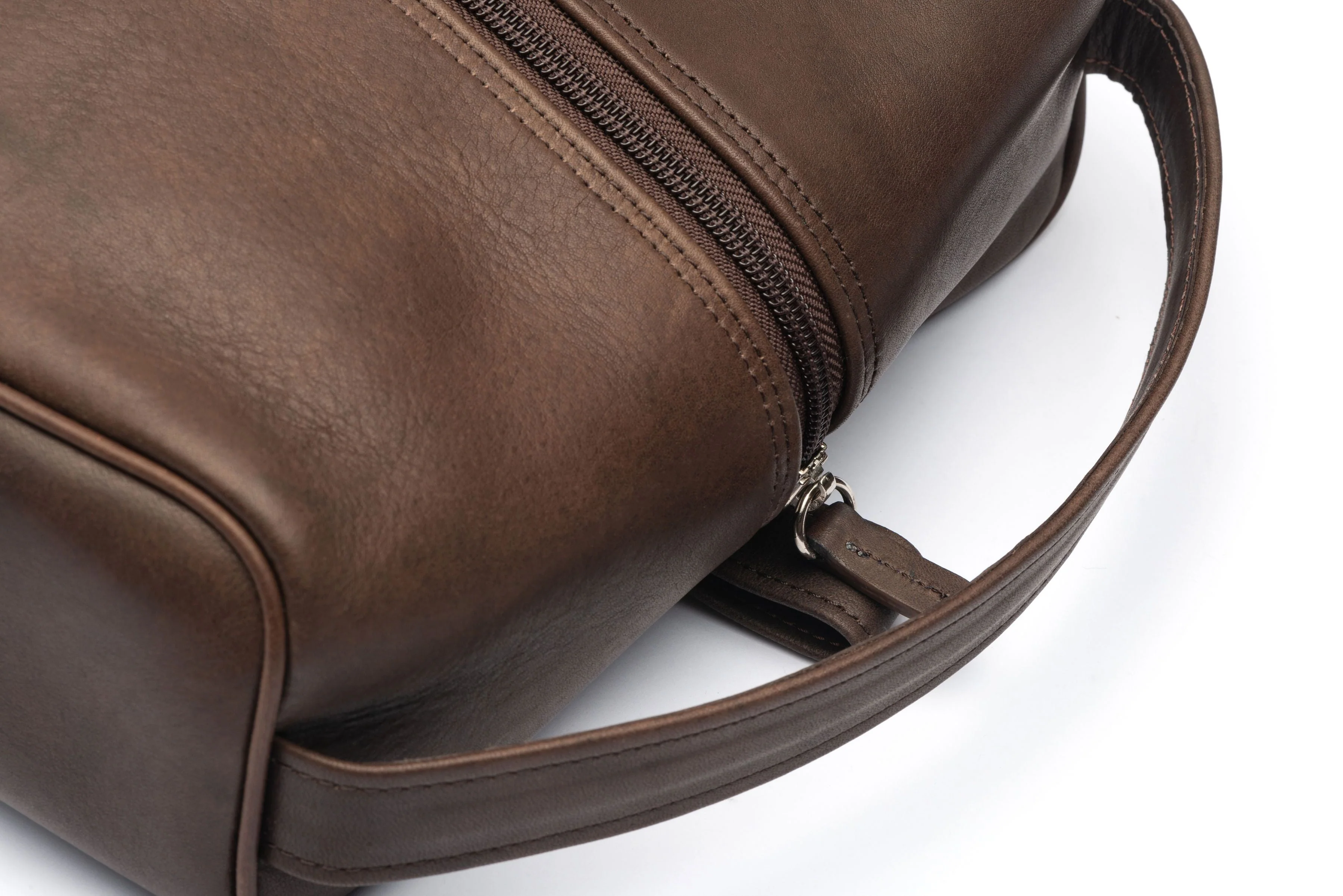 Classic Leather Shoe Bag, Essex Horween Leather In Brown Or Black - Image 8