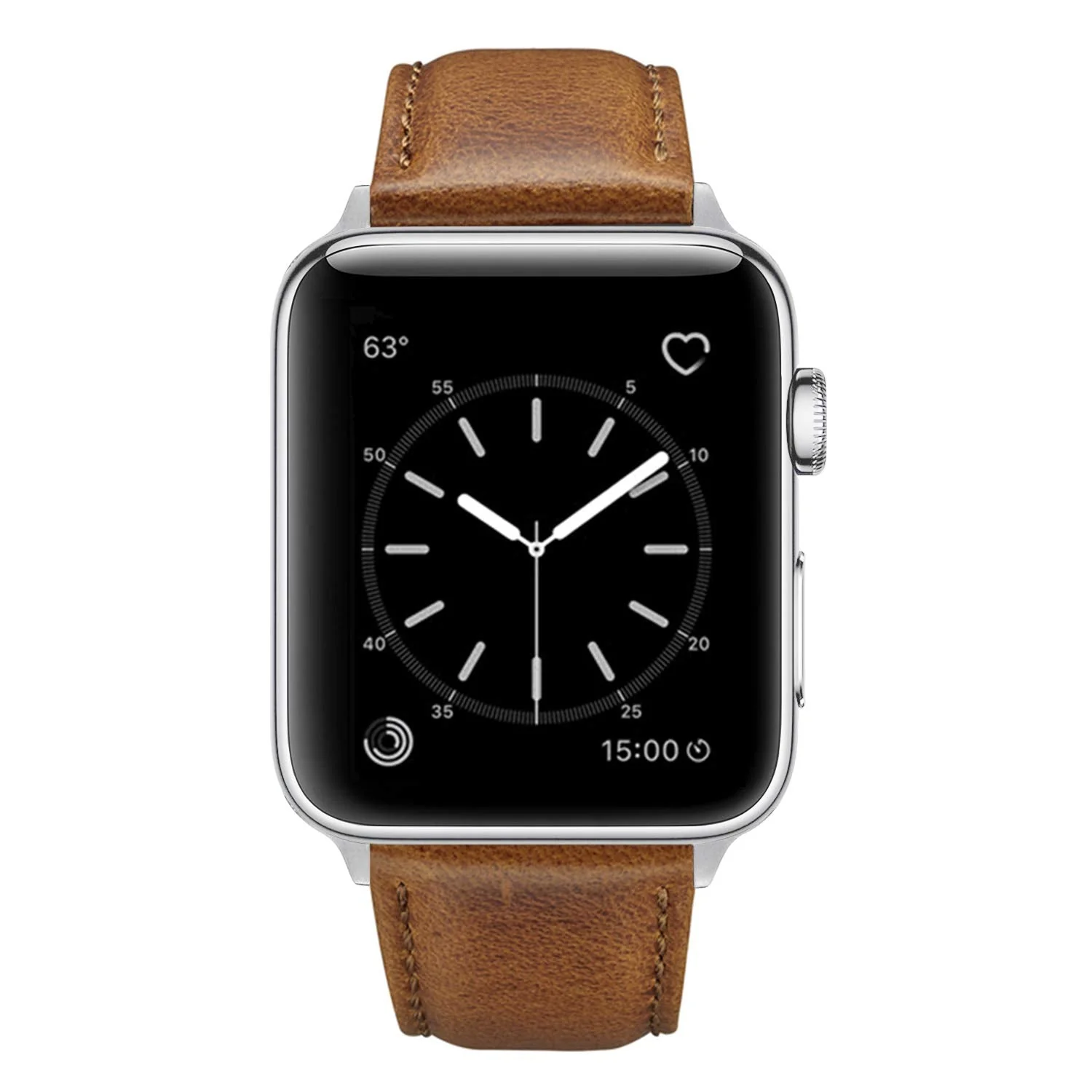 Genuine Luxury Leather Band Compatible For Use With The Apple Watch® Series 1-10 - Image 3