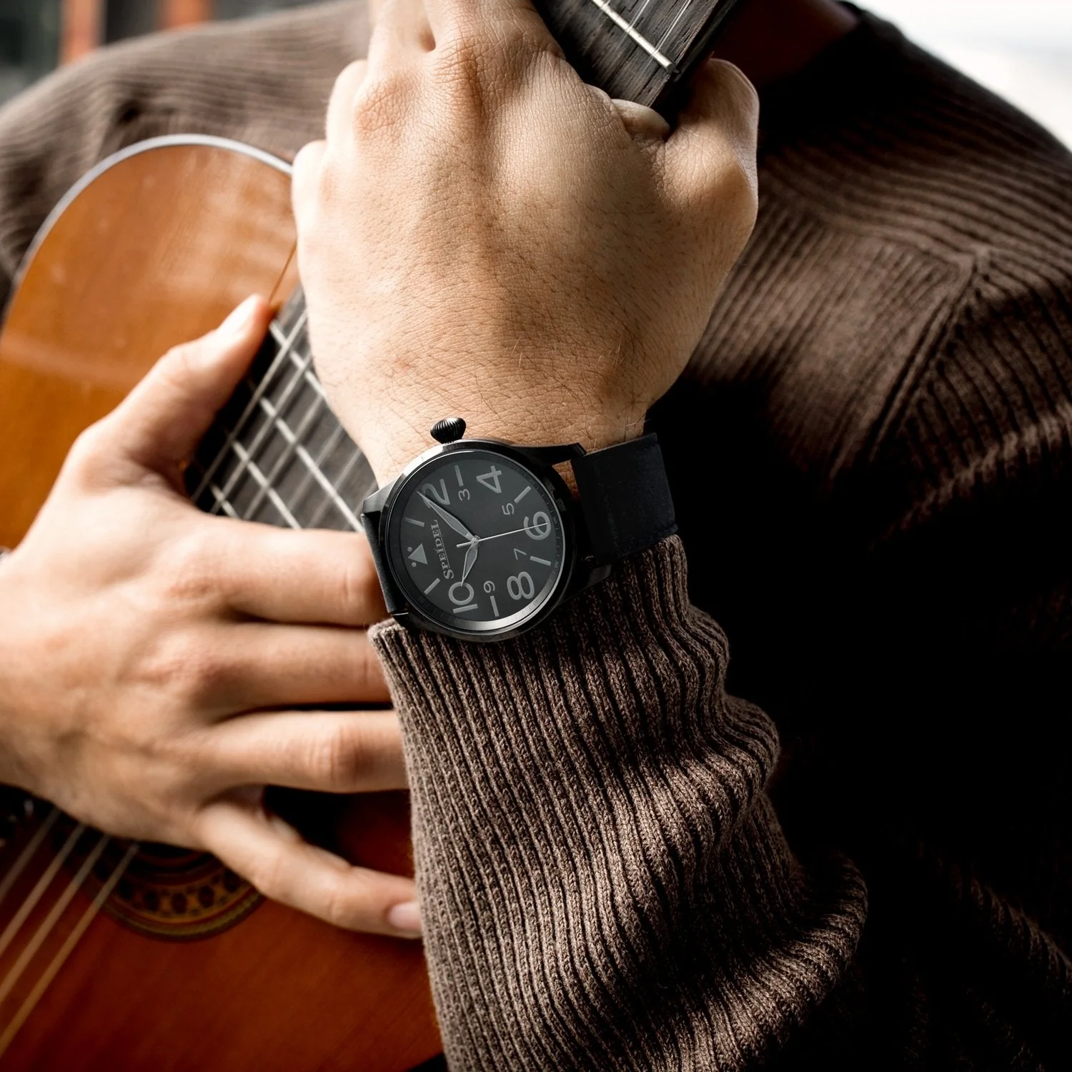 Men's Leather Pilot Watch Collection - Image 10