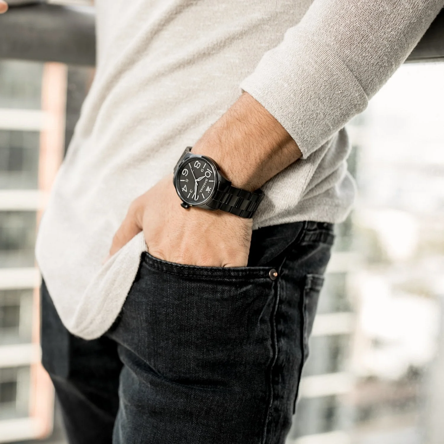 Men's Leather Pilot Watch Collection - Image 5