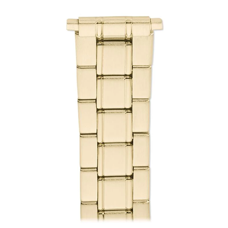 Men's Wrapped Link Straight Adjustable End with Removable Links for Sizing in Silver, Gold and Dual Tone - Image 3