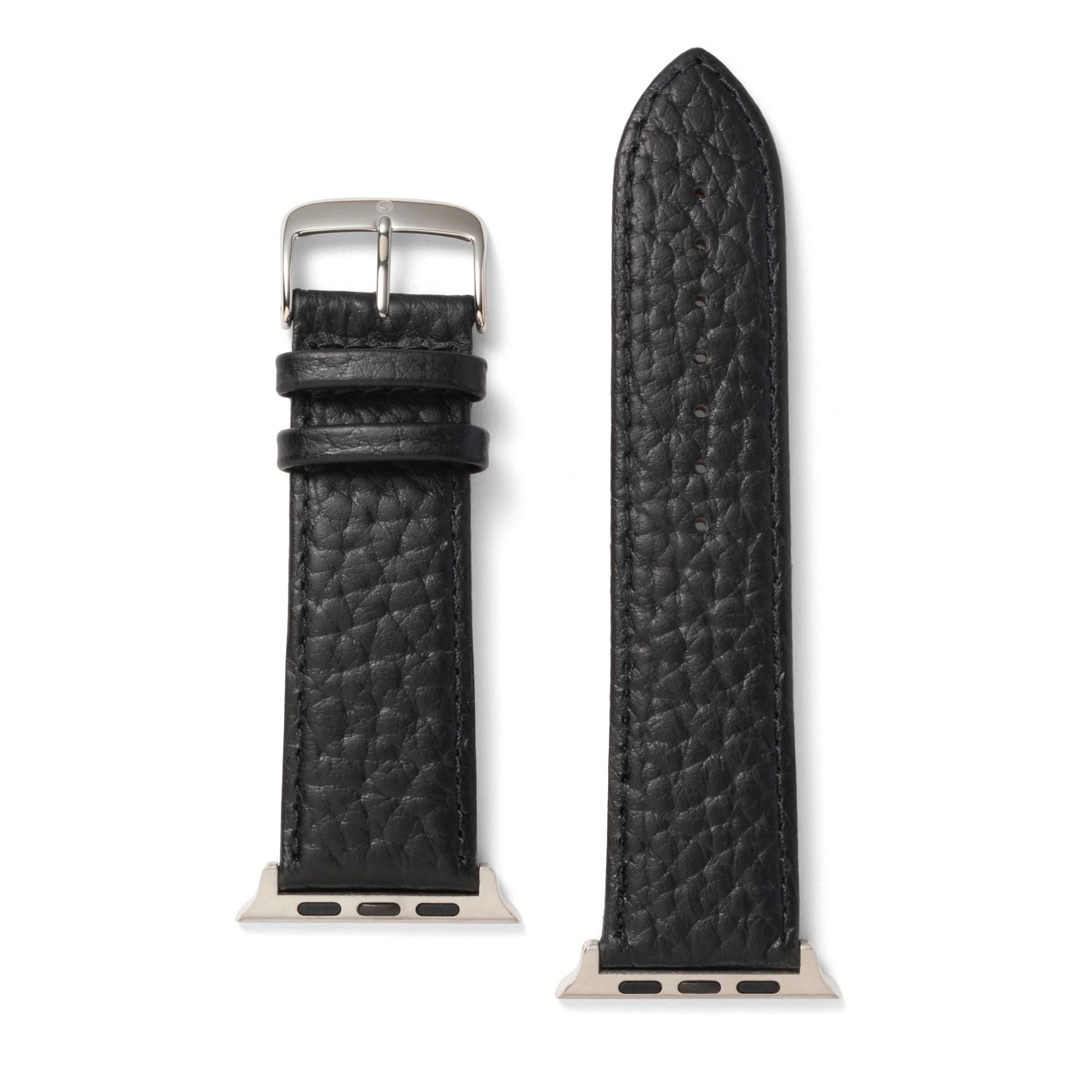 Sport Calf Skin Leather Watchband Compatible For Use With The Apple Watch® (series 1-10)