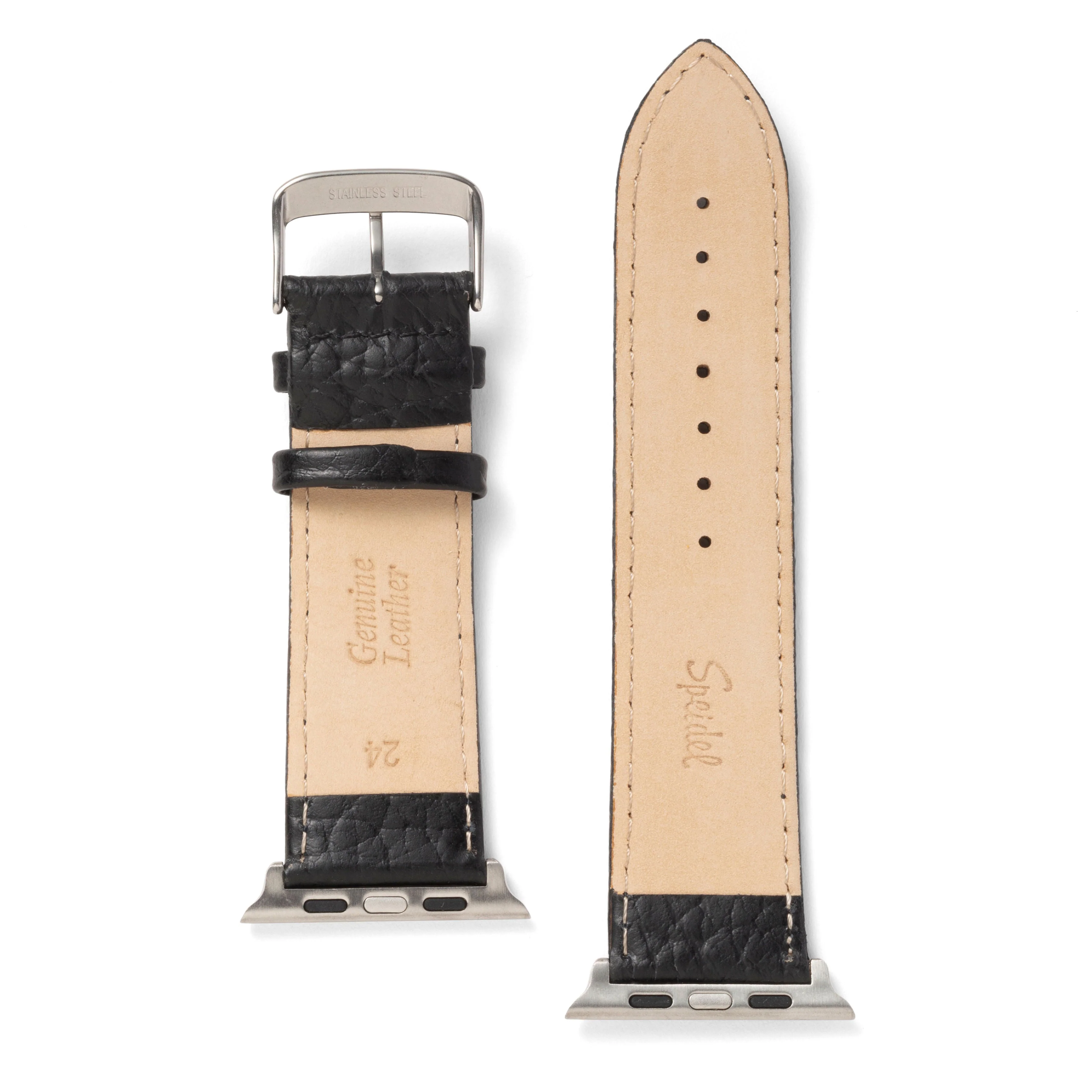 Sport Calf Skin Leather Watchband Compatible For Use With The Apple Watch® (series 1-10) - Image 6