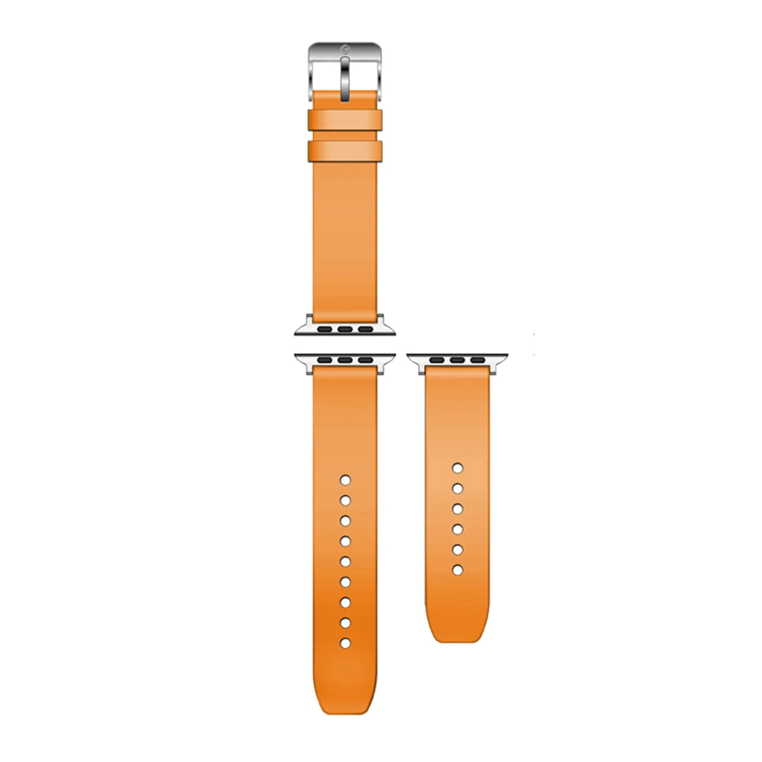 Silicone Replacement Watchband Compatible For The Apple Watch® - Image 3