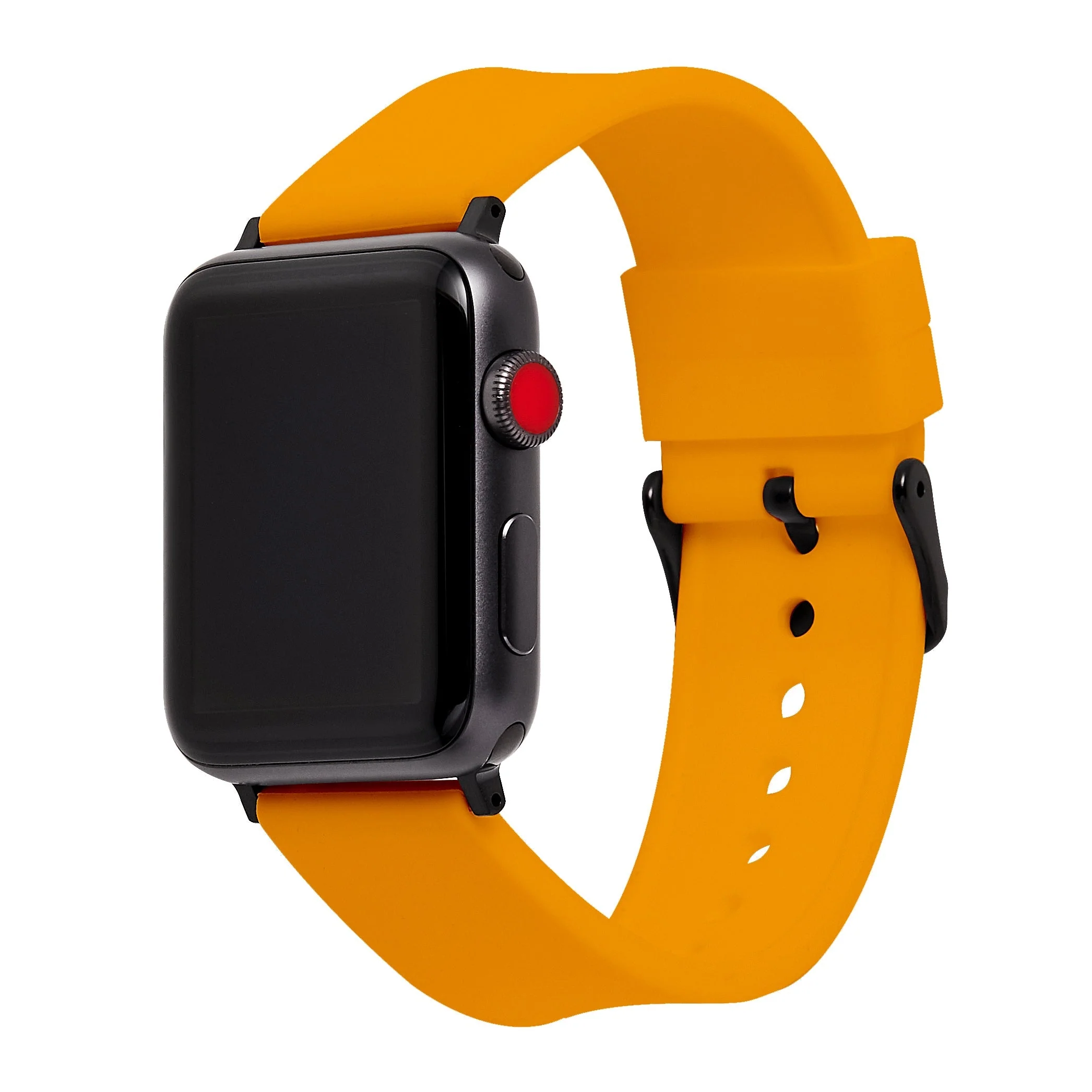 Silicone Replacement Watchband Compatible For The Apple Watch® - Image 4