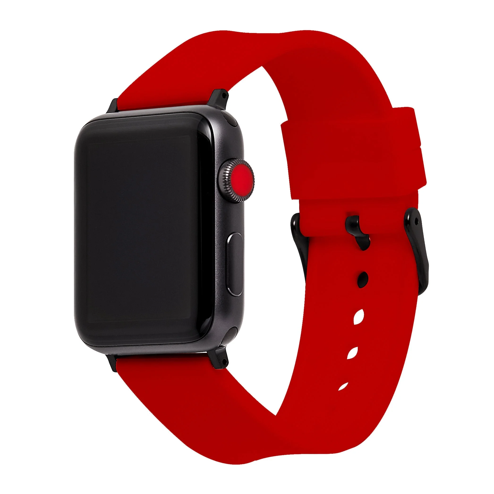 Silicone Replacement Watchband Compatible For The Apple Watch® - Image 58