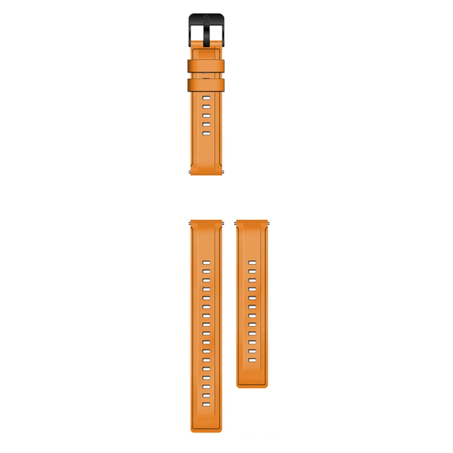 Sporty Silicone Scrub Watch ™ replacement watchband - Image 37