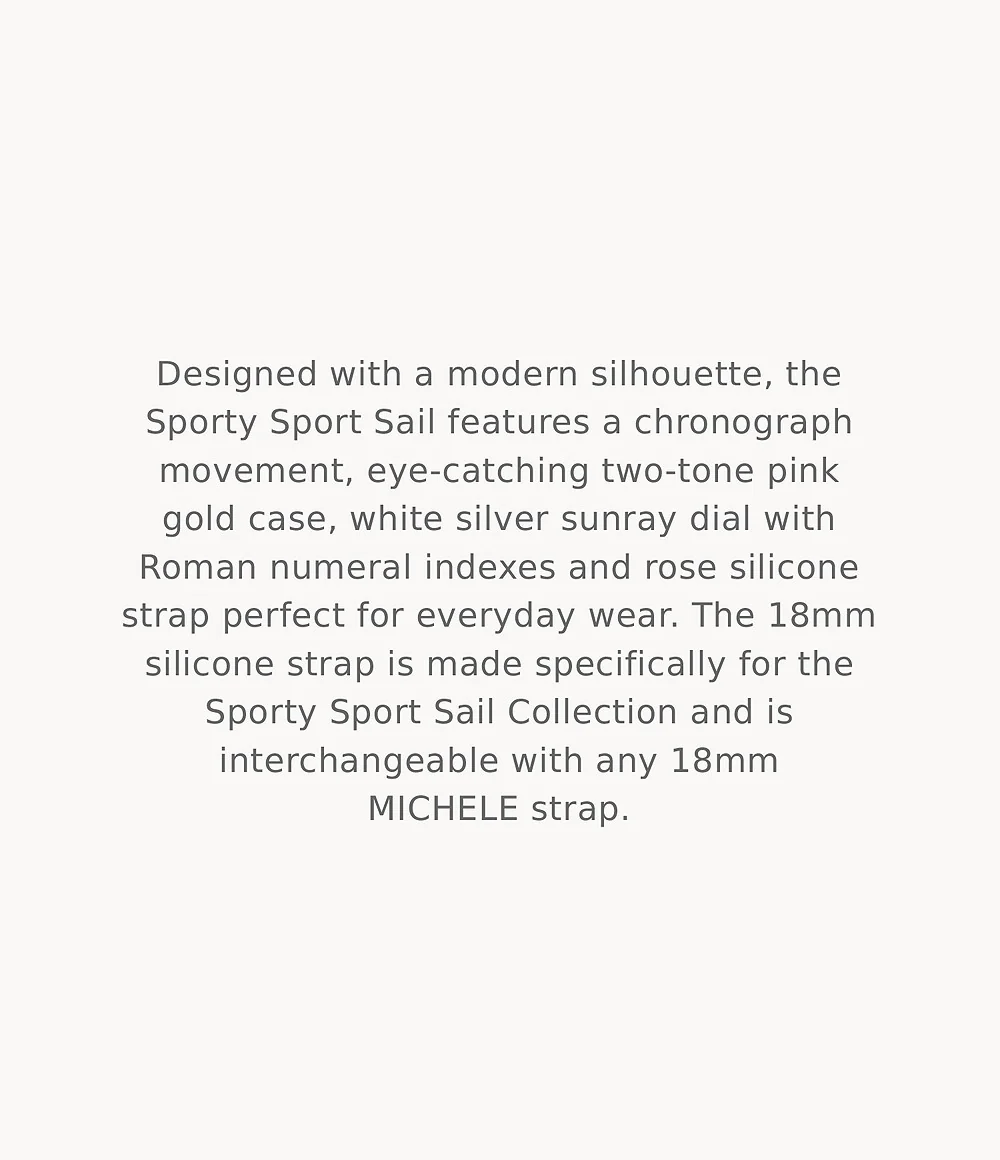 MICHELE Watches Sporty Sport Sail Watch (38mm) - Image 11