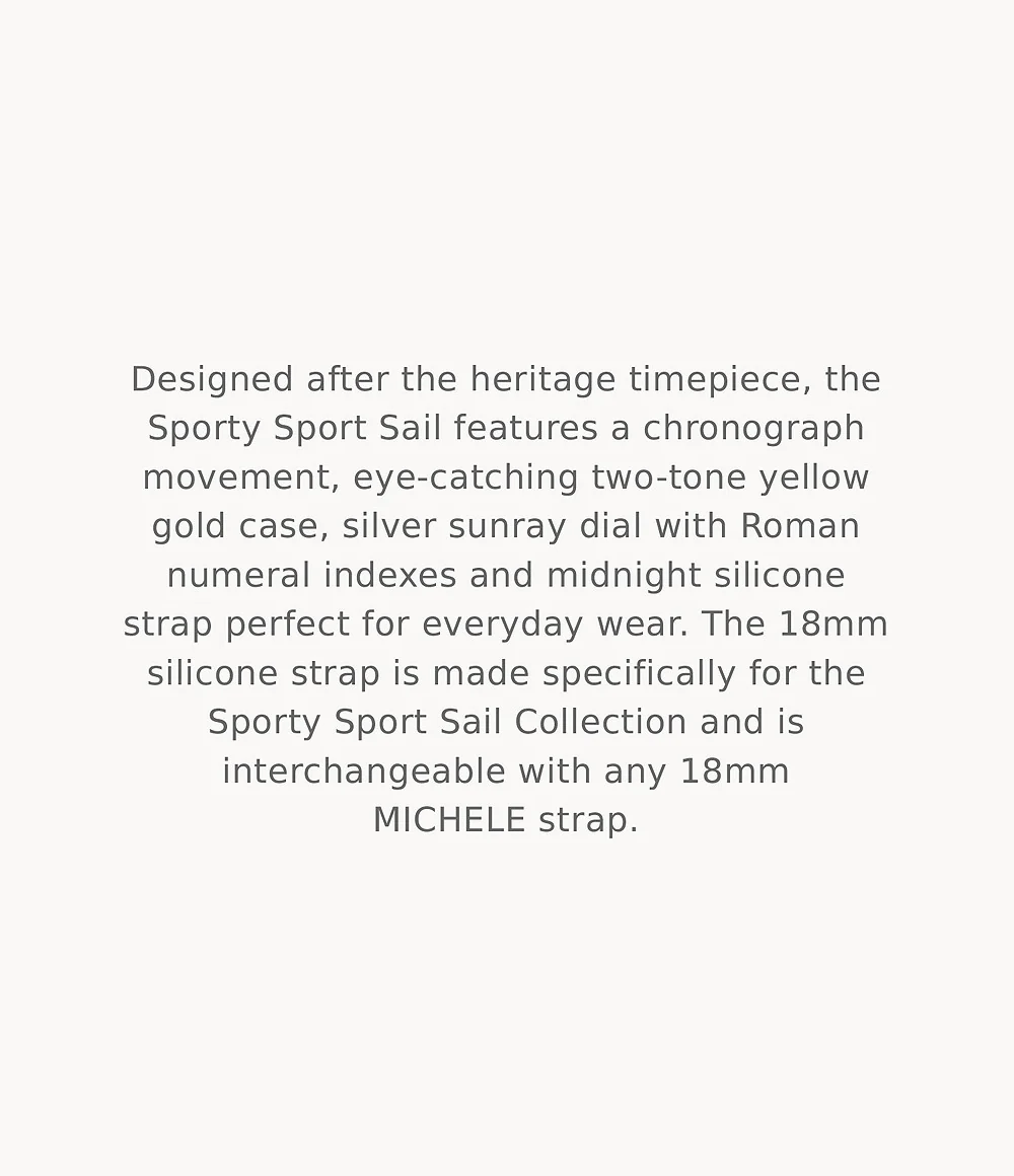 MICHELE Watches Sporty Sport Sail Watch (38mm) - Image 7