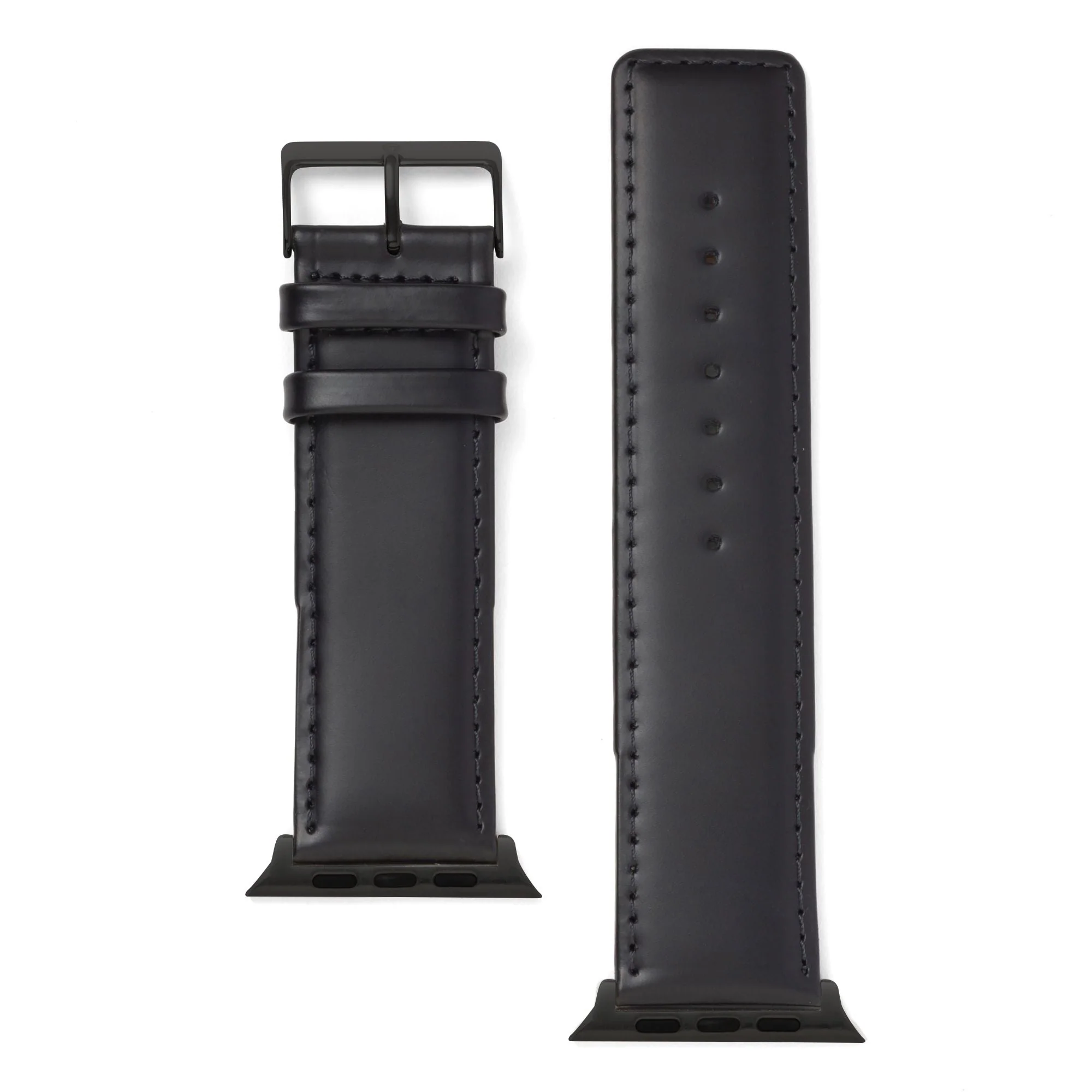 Square Tip Oiled Leather Band Compatible For Use With The Apple Watch® (series 1-10) - Image 13