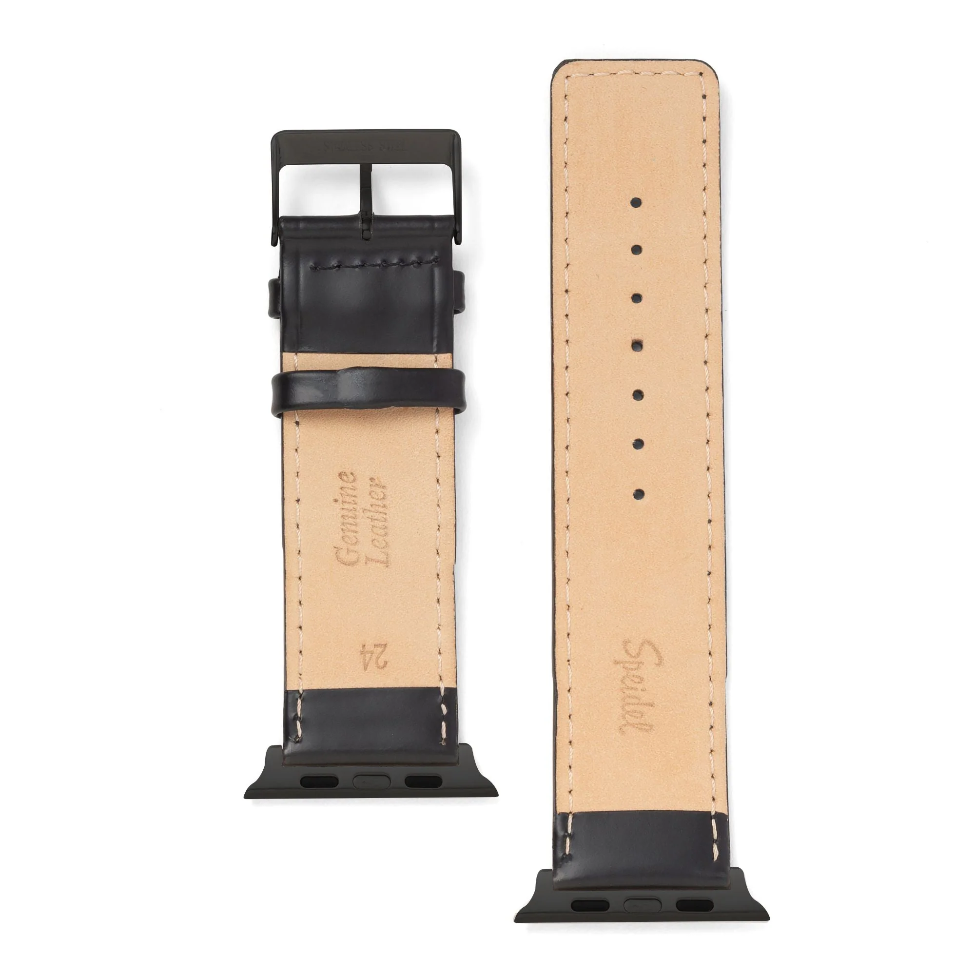 Square Tip Oiled Leather Band Compatible For Use With The Apple Watch® (series 1-10) - Image 14