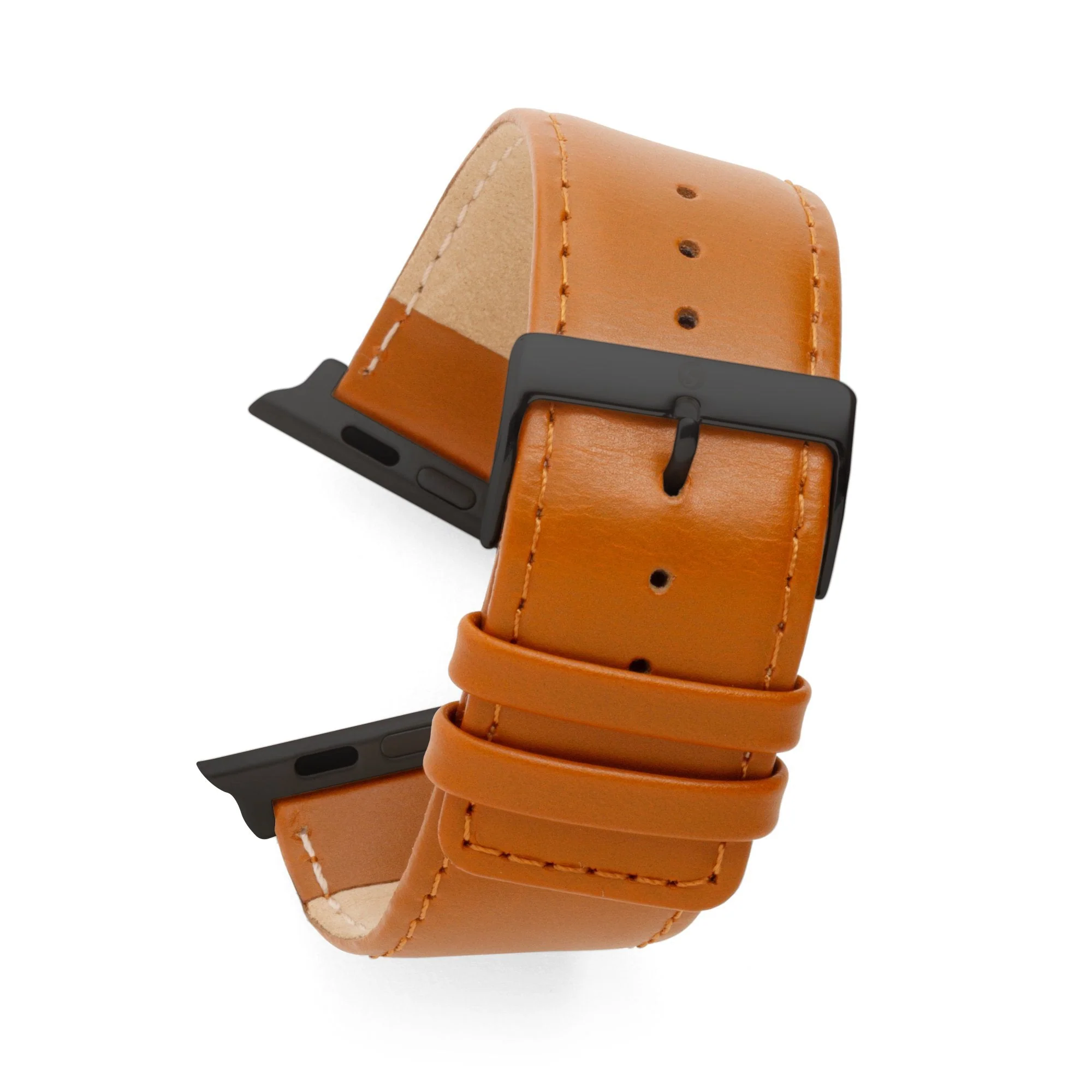 Square Tip Oiled Leather Band Compatible For Use With The Apple Watch® (series 1-10) - Image 15