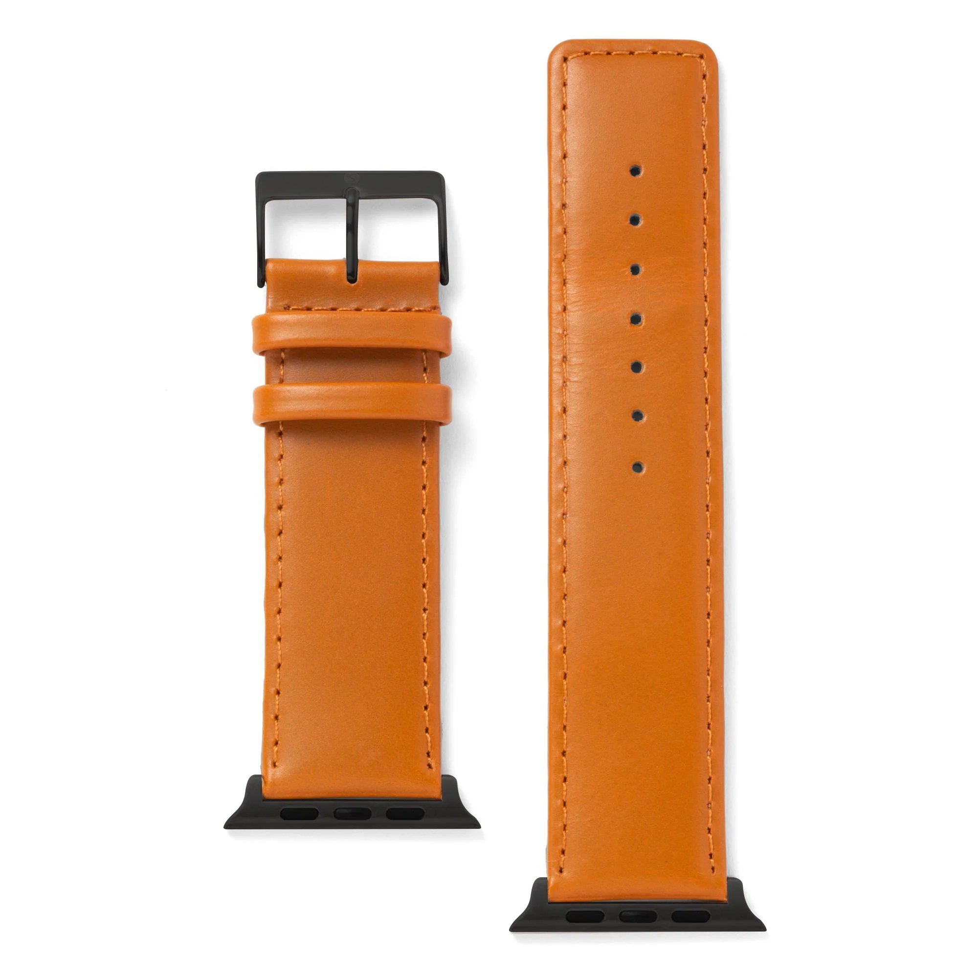 Square Tip Oiled Leather Band Compatible For Use With The Apple Watch® (series 1-10) - Image 17